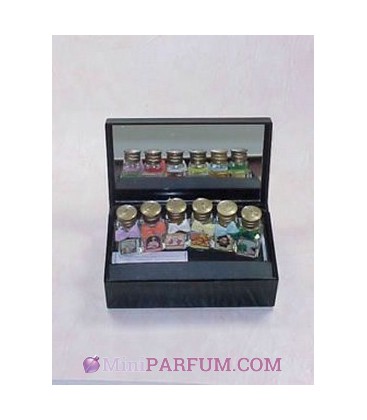 Coffret miroir 6 miniatures Collectors Fragrances Borsari