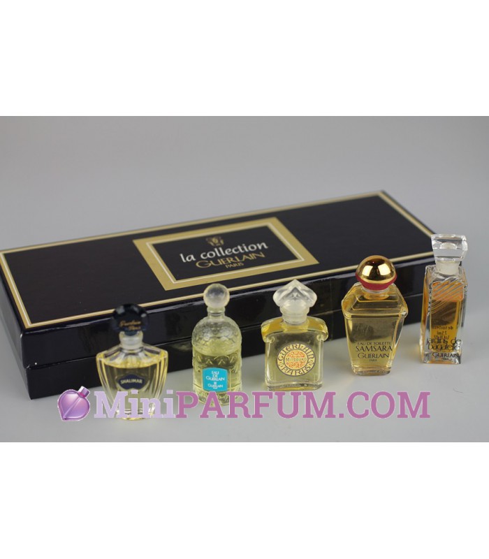 Coffret Les Parfums de France, 5 miniatures femme - La cote Miniparfum