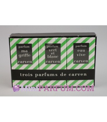 Coffret - Trois parfums de Carven