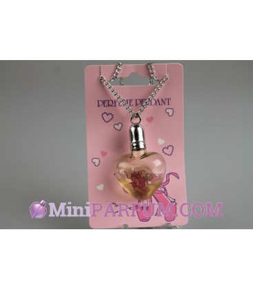 Perfume pendant heart - Ballerine