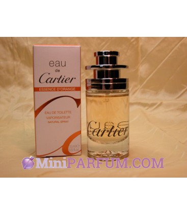 Eau de Cartier, essence d'orange.