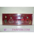 Coffret Les Parfums de France, 5 miniatures femme