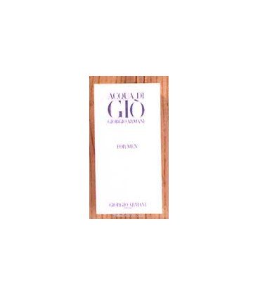 Acqua di Gio for men